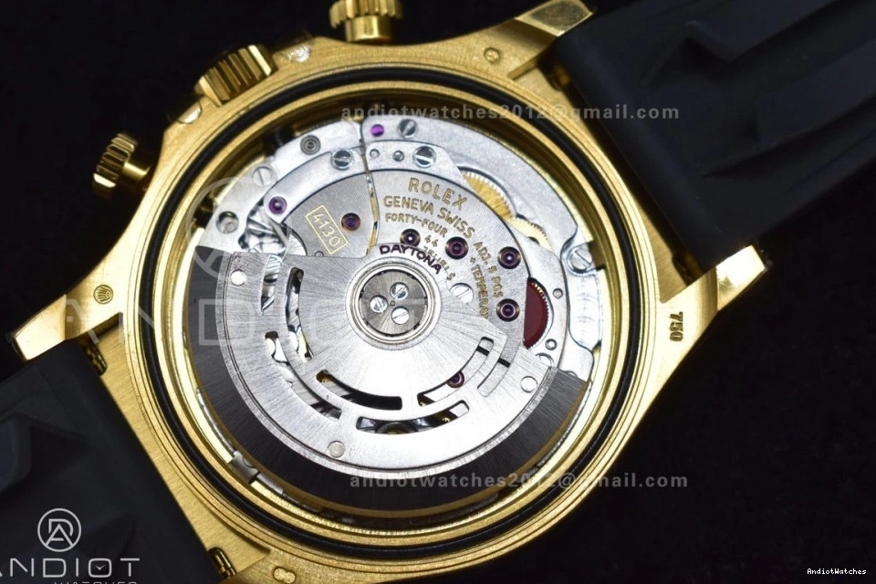 On SA4130 Strap 1:1 Black Oysterflex 769 Rubber AllSeason Daytona Diamonds Edition V Best Dial BTF 116518 0206